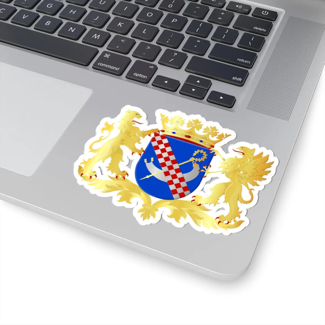 Zuidhorn wapen (Netherlands) (Coat of Arms) STICKER Vinyl Kiss-Cut Decal - The Sticker Space
