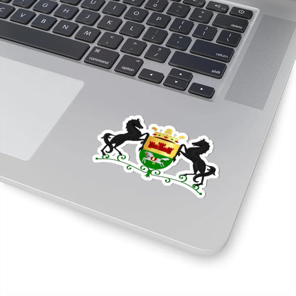Zuidlaren wapen (Netherlands) (Coat of Arms) STICKER Vinyl Kiss-Cut Decal - The Sticker Space