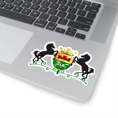Zuidlaren wapen (Netherlands) (Coat of Arms) STICKER Vinyl Kiss-Cut Decal - The Sticker Space