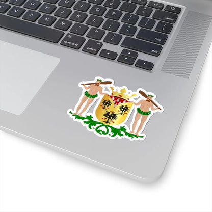 Zuidwolde wapen (Netherlands) (Coat of Arms) STICKER Vinyl Kiss-Cut Decal - The Sticker Space