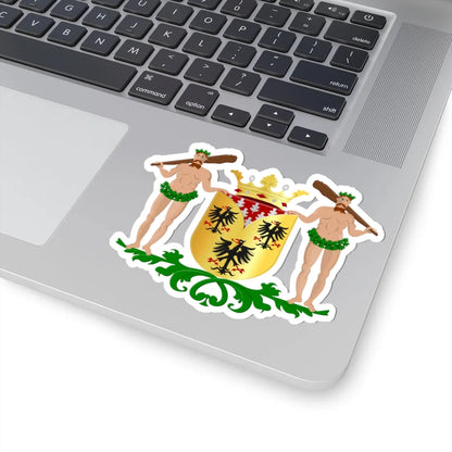 Zuidwolde wapen (Netherlands) (Coat of Arms) STICKER Vinyl Kiss-Cut Decal - The Sticker Space