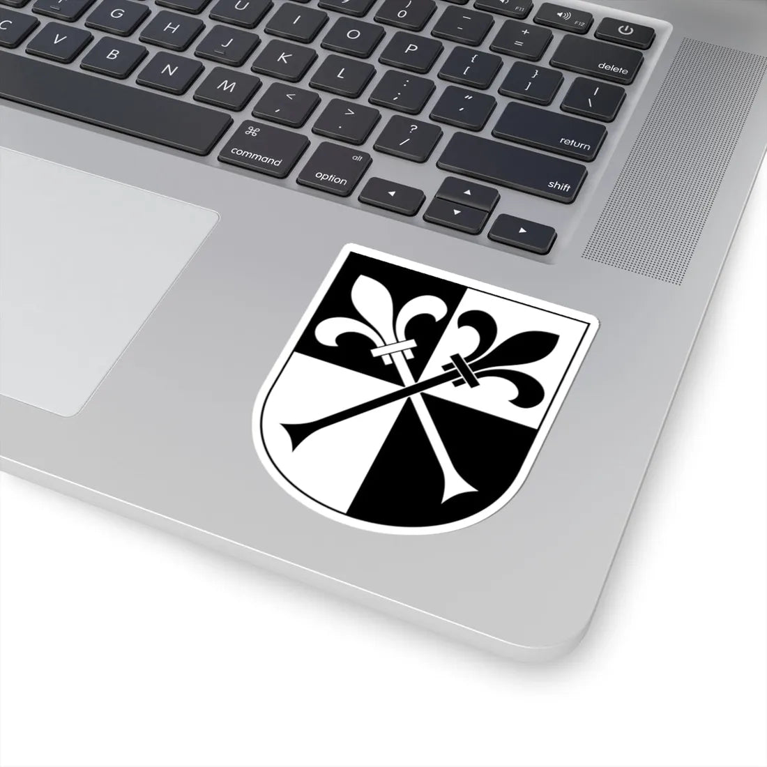 Zullwil-blazon (Switzerland) (Coat of Arms) STICKER Vinyl Kiss-Cut Decal - The Sticker Space