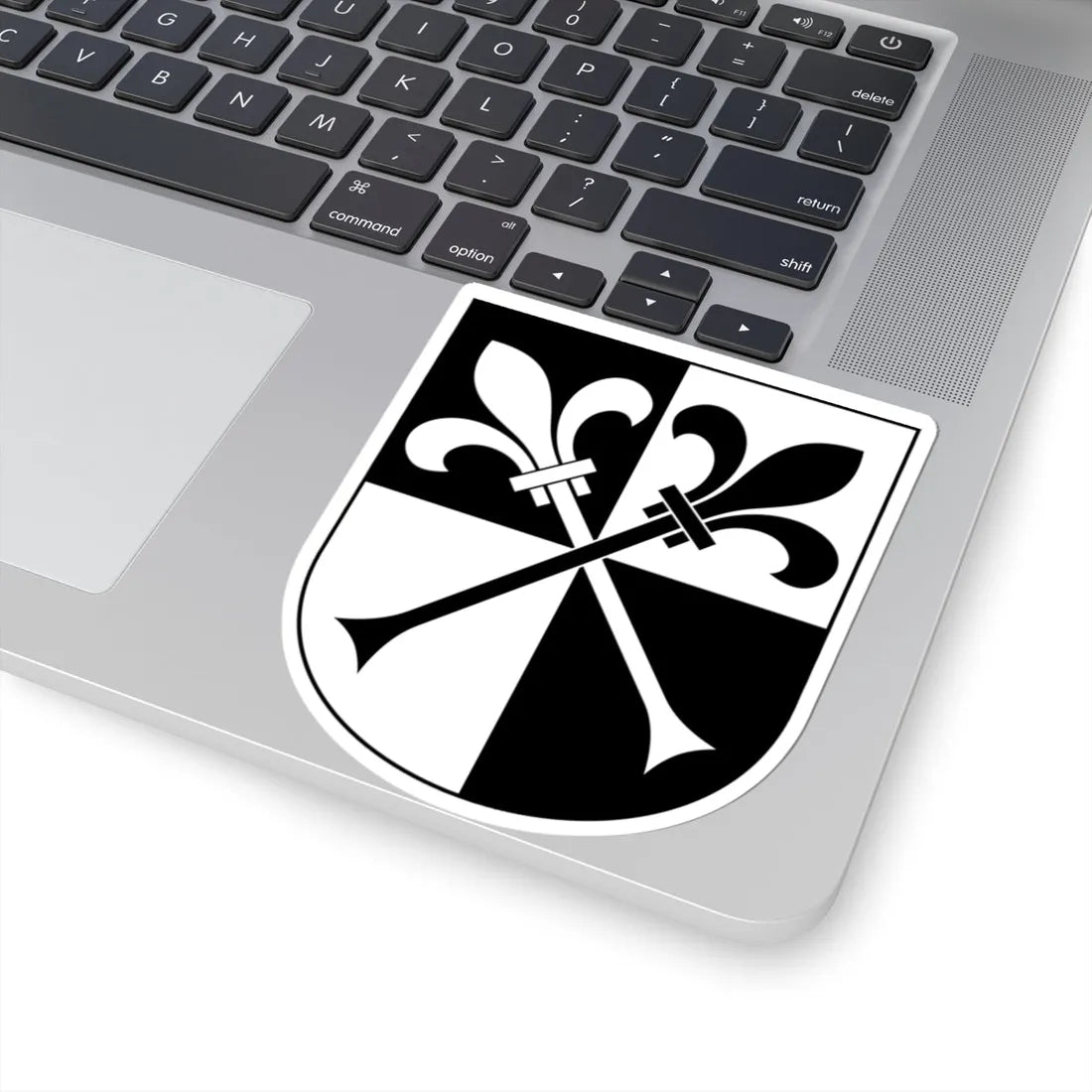 Zullwil-blazon (Switzerland) (Coat of Arms) STICKER Vinyl Kiss-Cut Decal - The Sticker Space