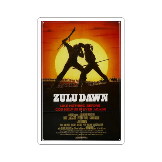 Zulu Dawn 1979 Movie Poster STICKER Vinyl Die-Cut Decal 2 Inch - The Sticker Space