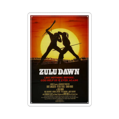 Zulu Dawn 1979 Movie Poster STICKER Vinyl Die-Cut Decal 3 Inch - The Sticker Space