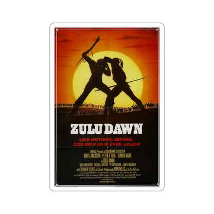 Zulu Dawn 1979 Movie Poster STICKER Vinyl Die-Cut Decal-5 Inch-The Sticker Space