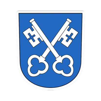 Zumikon-blazon (Switzerland) (Coat of Arms) STICKER Vinyl Kiss-Cut Decal 2 Inch White - The Sticker Space