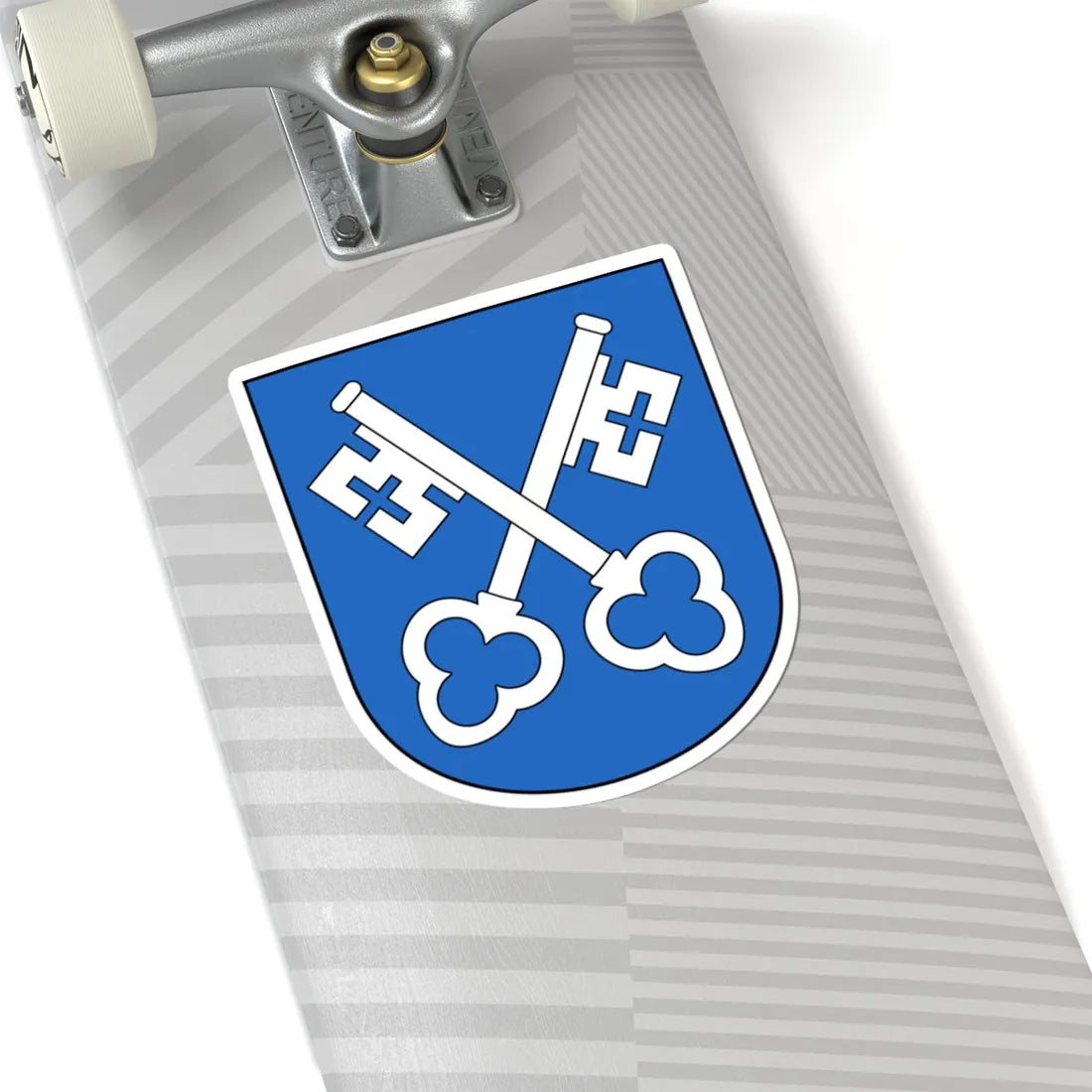 Zumikon-blazon (Switzerland) (Coat of Arms) STICKER Vinyl Kiss-Cut Decal - The Sticker Space