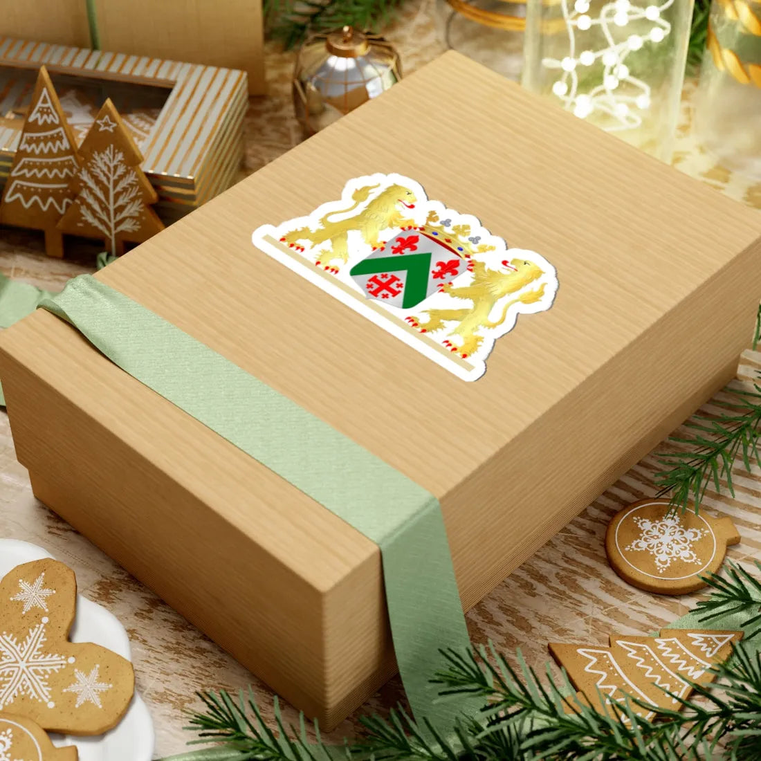 Zundert wapen (Netherlands) (Coat of Arms) STICKER Vinyl Kiss-Cut Decal - The Sticker Space