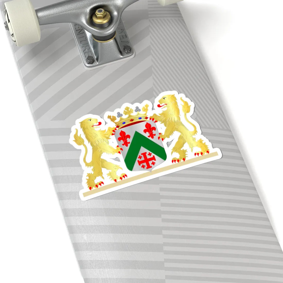 Zundert wapen (Netherlands) (Coat of Arms) STICKER Vinyl Kiss-Cut Decal - The Sticker Space