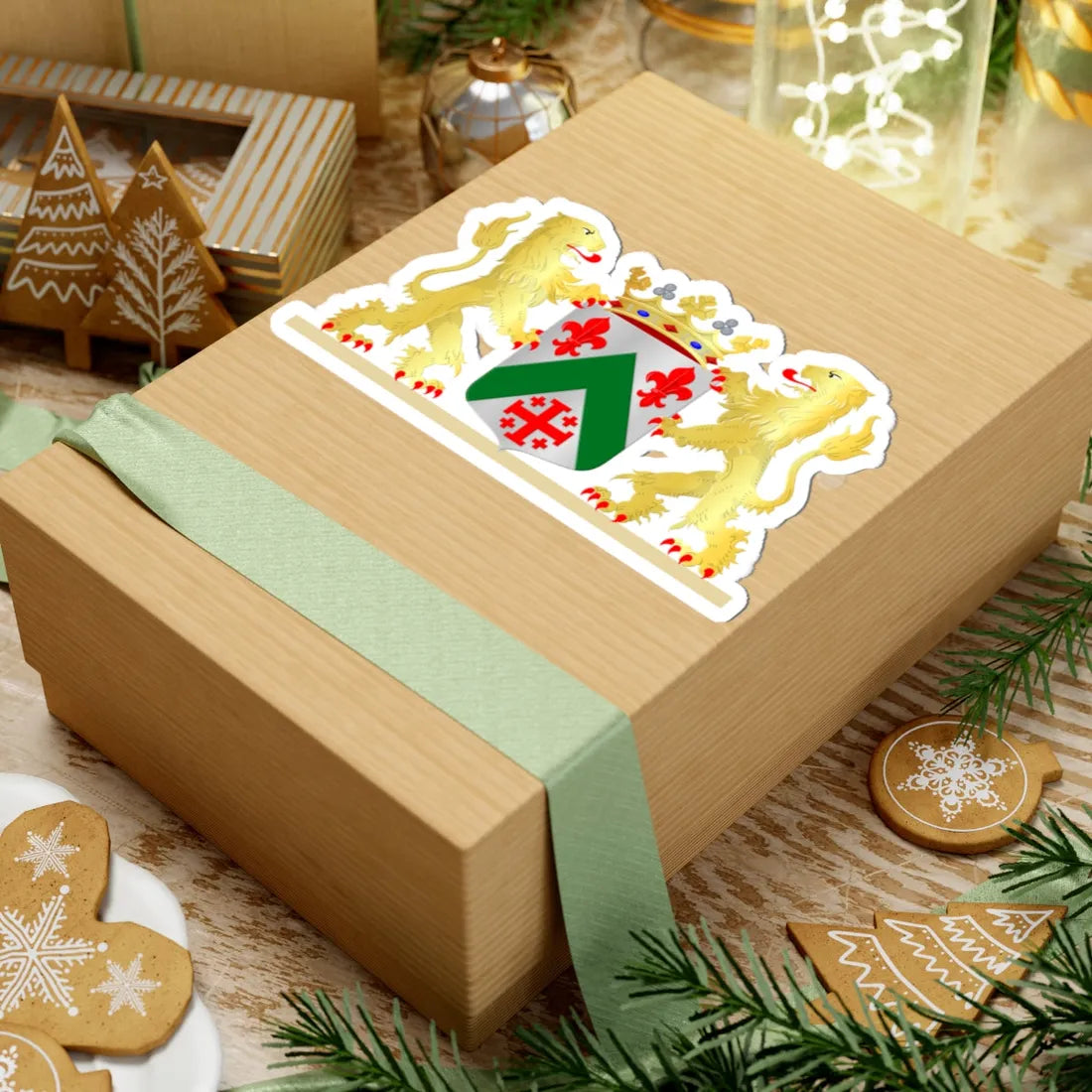 Zundert wapen (Netherlands) (Coat of Arms) STICKER Vinyl Kiss-Cut Decal - The Sticker Space