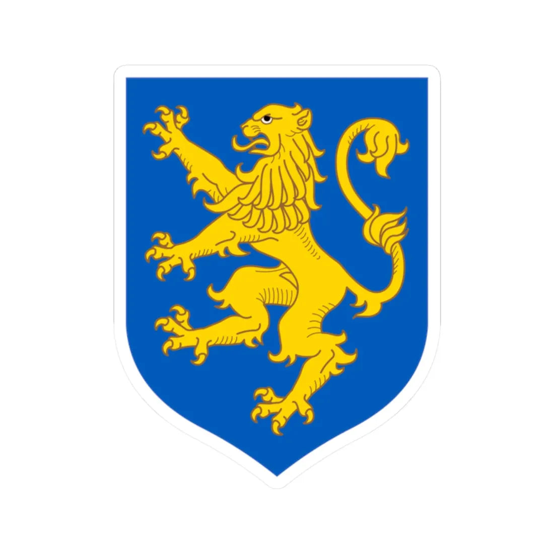 ZUNR coa (Ukraine) (Coat of Arms) STICKER Vinyl Kiss-Cut Decal - The Sticker Space