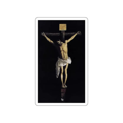 ZURBARAN, Francisco de - Christ on the Cross (Artwork) STICKER Vinyl Die-Cut Decal - The Sticker Space
