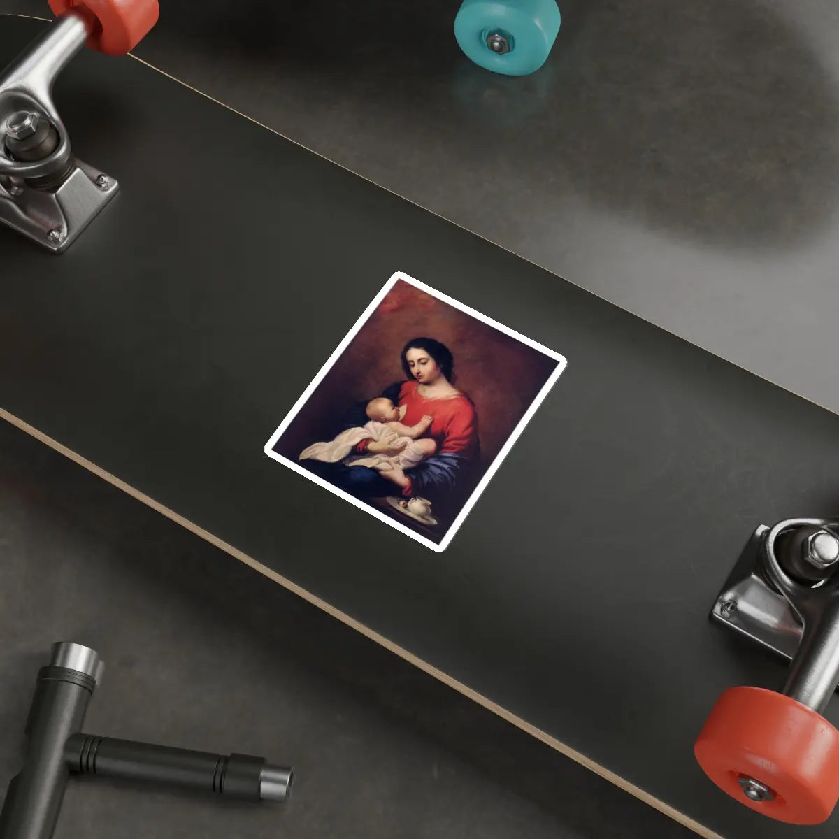 SKU:90911023814280344505 Sticker types:White Shape:Die-Cut Sizes:4" × 4"