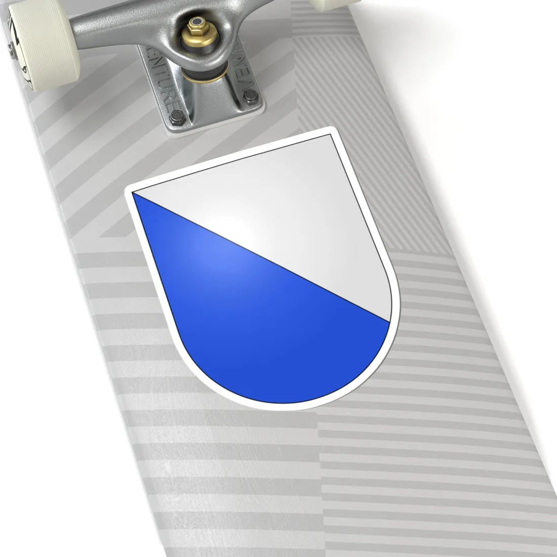 Zurich-coat of arms (Switzerland) (Coat of Arms) STICKER Vinyl Kiss-Cut Decal - The Sticker Space