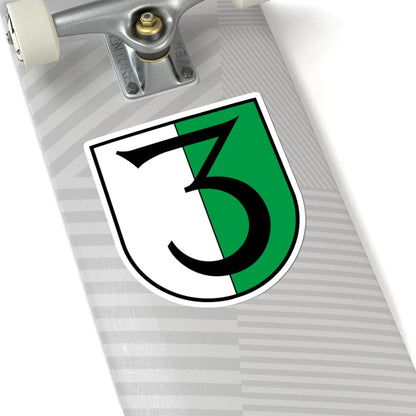 Zurzach Bezirk Wappen (Switzerland) (Coat of Arms) STICKER Vinyl Kiss-Cut Decal - The Sticker Space