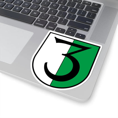 Zurzach Bezirk Wappen (Switzerland) (Coat of Arms) STICKER Vinyl Kiss-Cut Decal - The Sticker Space