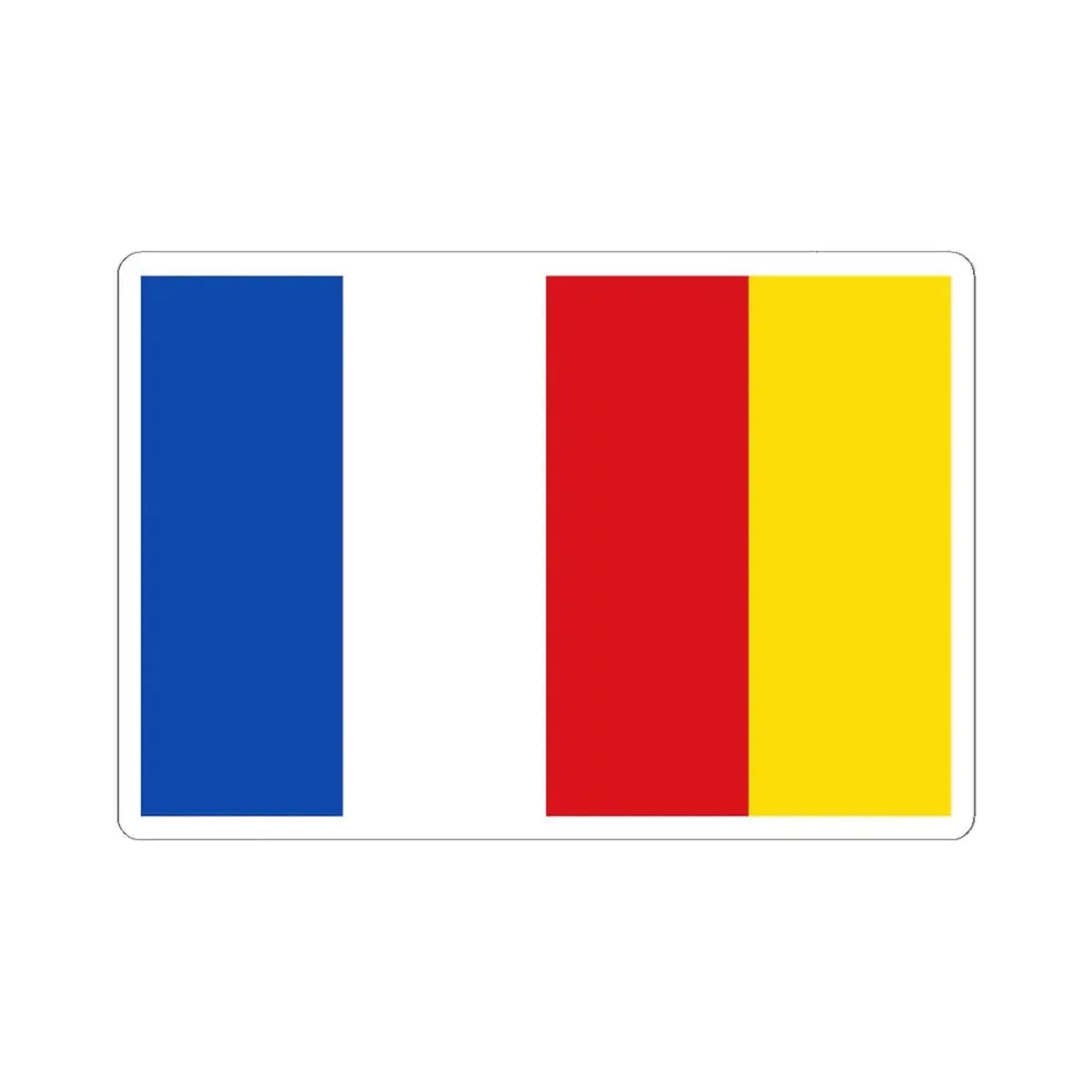 Zutendaal Belgium (Belgium) STICKER Vinyl Kiss-Cut Decal 6 Inch White - The Sticker Space