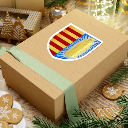 Zutendaal wapen (Belgium) (Coat of Arms) STICKER Vinyl Kiss-Cut Decal - The Sticker Space