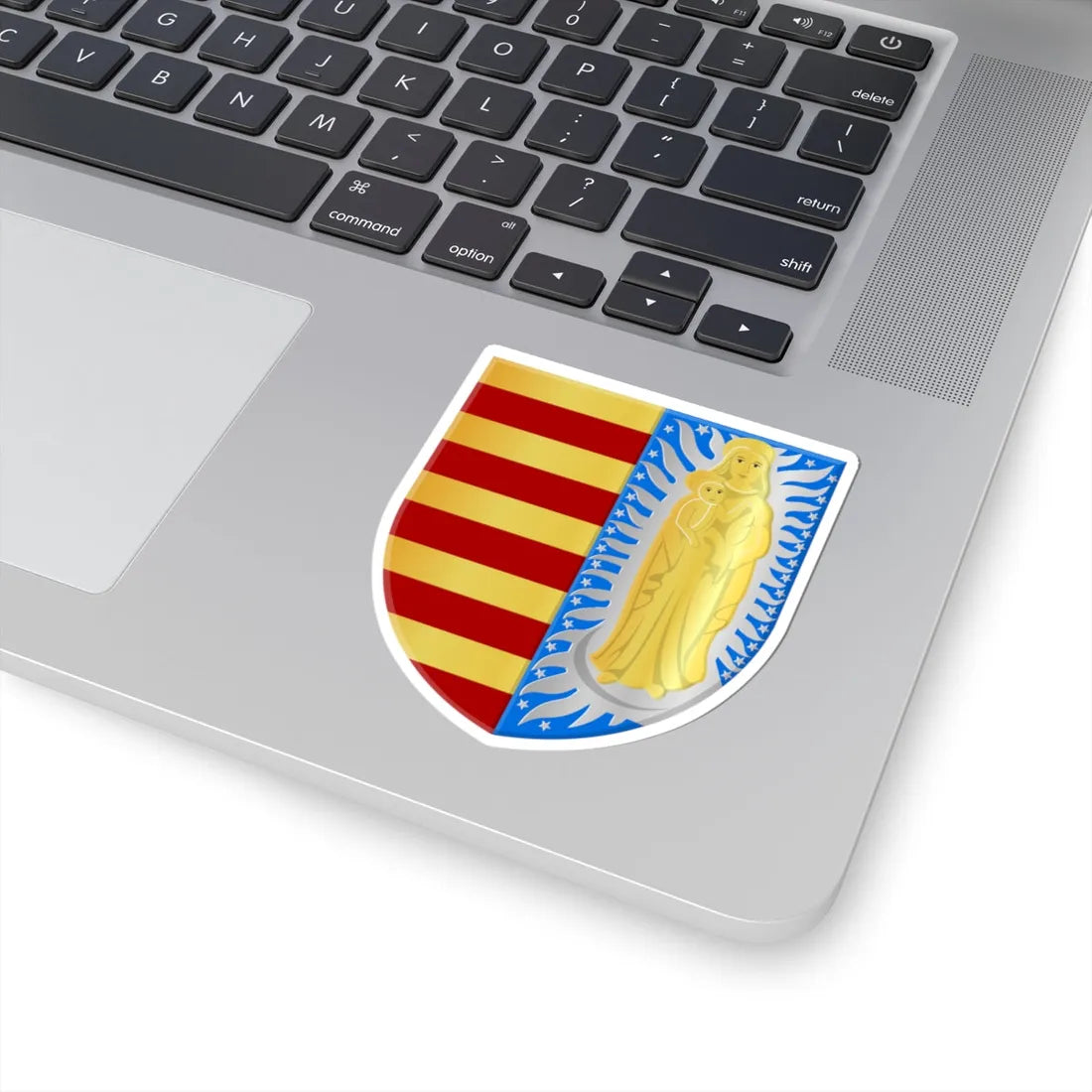 Zutendaal wapen (Belgium) (Coat of Arms) STICKER Vinyl Kiss-Cut Decal - The Sticker Space