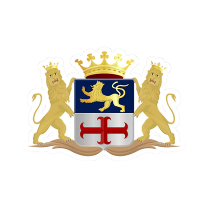 Zutphen wapen 1816 (Netherlands) (Coat of Arms) STICKER Vinyl Kiss-Cut Decal 2 Inch White - The Sticker Space