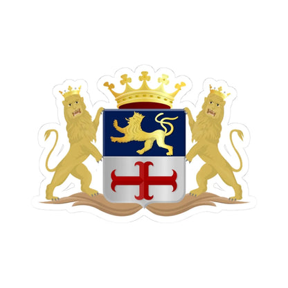 Zutphen wapen 1816 (Netherlands) (Coat of Arms) STICKER Vinyl Kiss-Cut Decal 3 Inch White - The Sticker Space