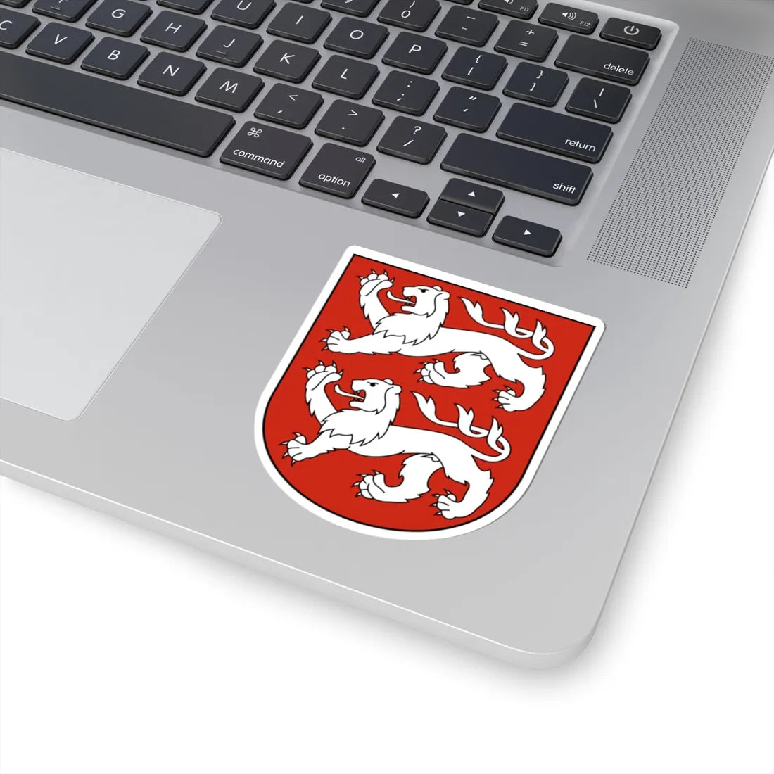 Zuzwil SG-blazon (Switzerland) (Coat of Arms) STICKER Vinyl Kiss-Cut Decal - The Sticker Space