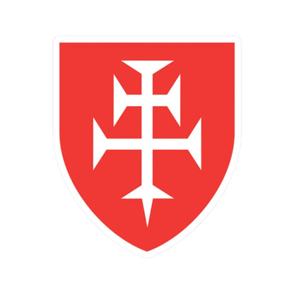 Zvolen Erb (Slovakia) (Coat of Arms) STICKER Vinyl Kiss-Cut Decal 2 Inch White - The Sticker Space