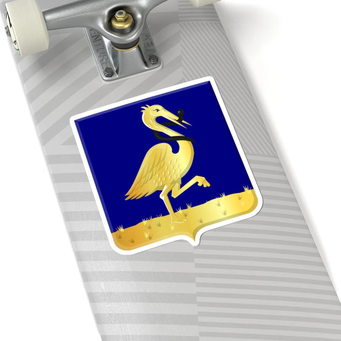 Zwaag wapen (Netherlands) (Coat of Arms) STICKER Vinyl Kiss-Cut Decal - The Sticker Space