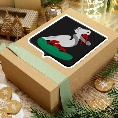 Zwaag wapen raadshuisversie (Netherlands) (Coat of Arms) STICKER Vinyl Kiss-Cut Decal - The Sticker Space