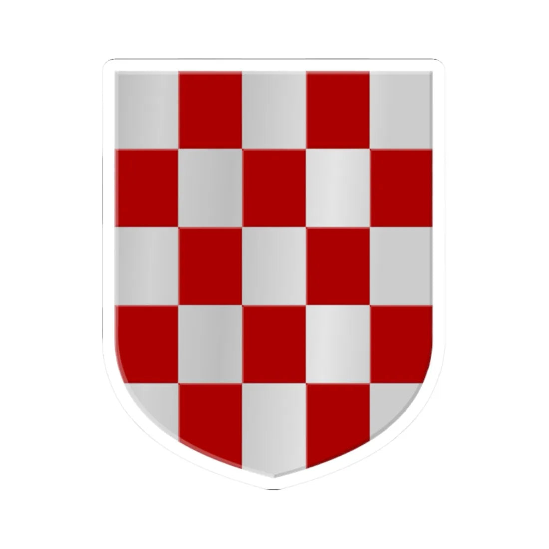 Zwartsluis wapen (Netherlands) (Coat of Arms) STICKER Vinyl Kiss-Cut Decal 2 Inch White - The Sticker Space