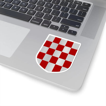 Zwartsluis wapen (Netherlands) (Coat of Arms) STICKER Vinyl Kiss-Cut Decal - The Sticker Space