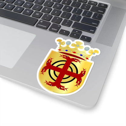 Zweeloo wapen (Netherlands) (Coat of Arms) STICKER Vinyl Kiss-Cut Decal - The Sticker Space