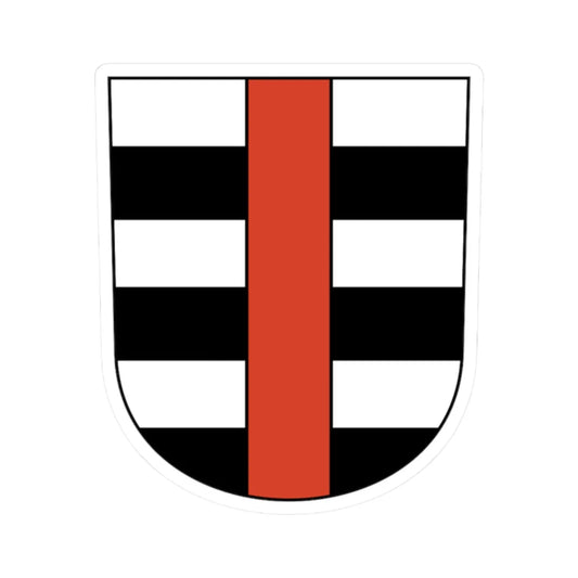 Zwillikon (Switzerland) (Coat of Arms) STICKER Vinyl Kiss-Cut Decal 2 Inch White - The Sticker Space