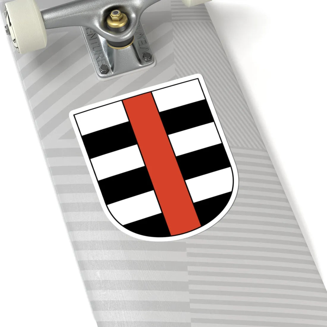 Zwillikon (Switzerland) (Coat of Arms) STICKER Vinyl Kiss-Cut Decal - The Sticker Space