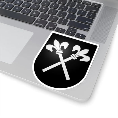 Zwingen-coat of arms (Switzerland) (Coat of Arms) STICKER Vinyl Kiss-Cut Decal - The Sticker Space
