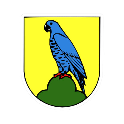 Zwönitz coa (Germany) (Coat of Arms) STICKER Vinyl Kiss-Cut Decal 2 Inch White - The Sticker Space