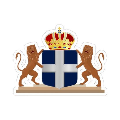 Zwolle wapen 1819 (Netherlands) (Coat of Arms) STICKER Vinyl Kiss-Cut Decal 6 Inch White - The Sticker Space