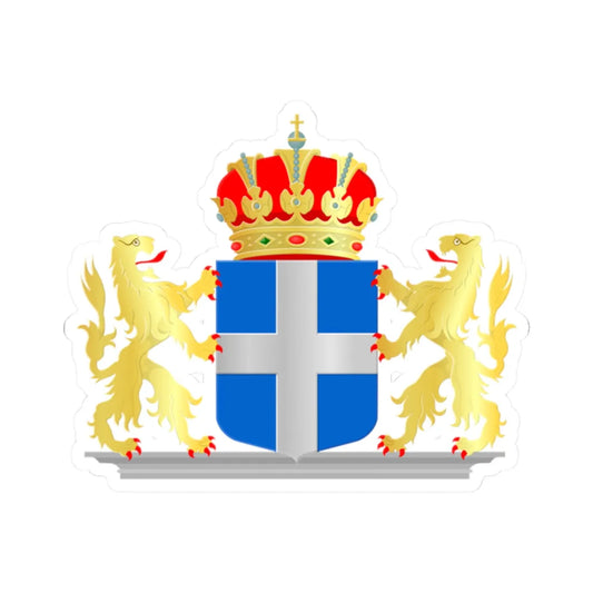 Zwolle wapen HRvA (Netherlands) (Coat of Arms) STICKER Vinyl Kiss-Cut Decal 2 Inch White - The Sticker Space