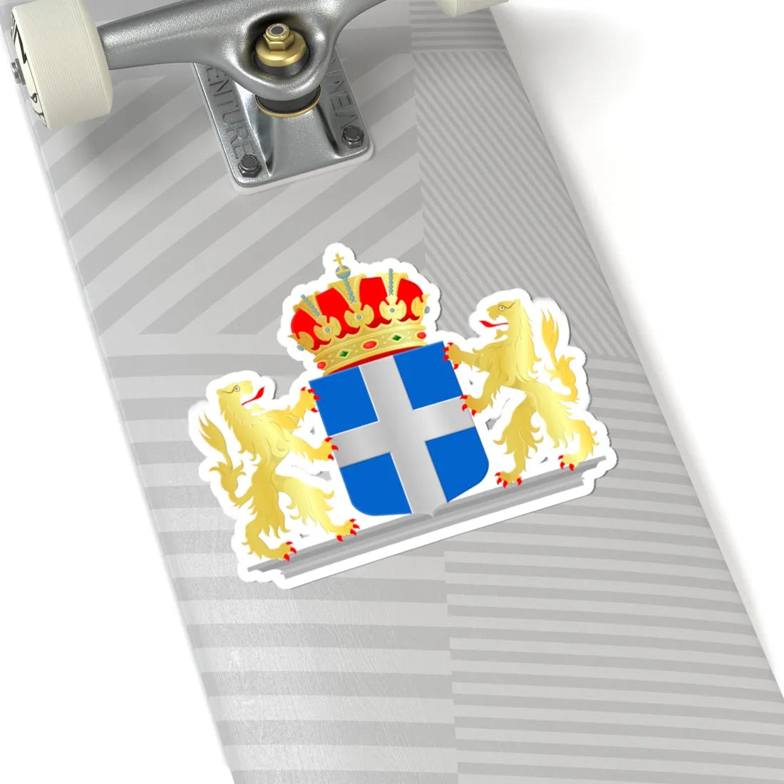 Zwolle wapen HRvA (Netherlands) (Coat of Arms) STICKER Vinyl Kiss-Cut Decal - The Sticker Space
