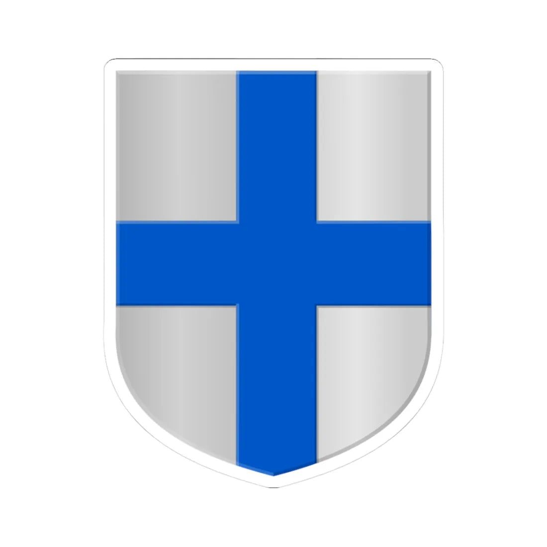 Zwollerkerspel wapen (Netherlands) (Coat of Arms) STICKER Vinyl Kiss-Cut Decal 3 Inch White - The Sticker Space