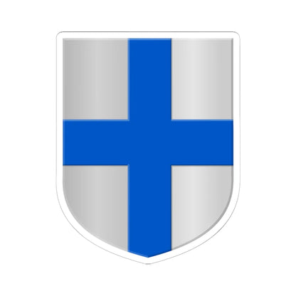 Zwollerkerspel wapen (Netherlands) (Coat of Arms) STICKER Vinyl Kiss-Cut Decal 6 Inch White - The Sticker Space