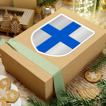 Zwollerkerspel wapen (Netherlands) (Coat of Arms) STICKER Vinyl Kiss-Cut Decal - The Sticker Space