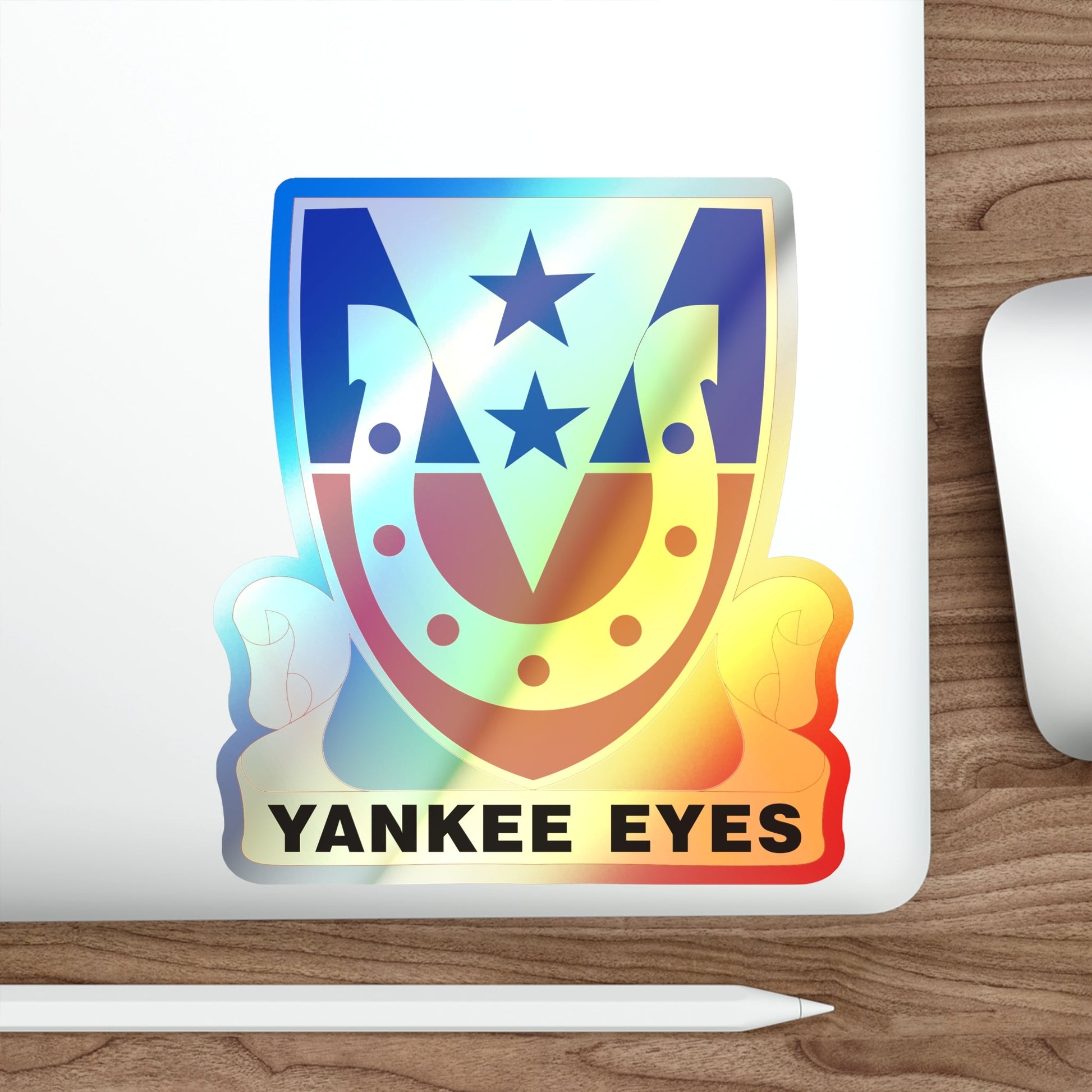 110 Cavalry Regiment (U.S. Army) Holographic STICKER Die-Cut Vinyl Decal-The Sticker Space