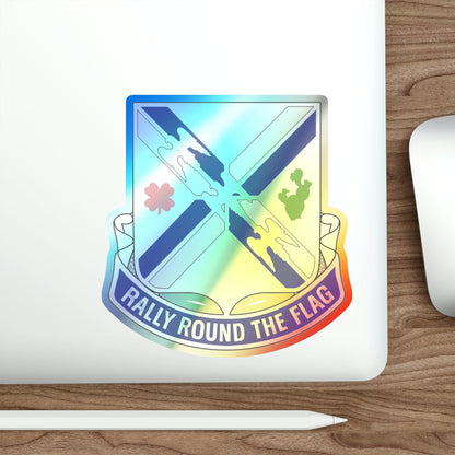 115th Infantry Regiment (U.S. Army) Holographic STICKER Die-Cut Vinyl Decal-The Sticker Space