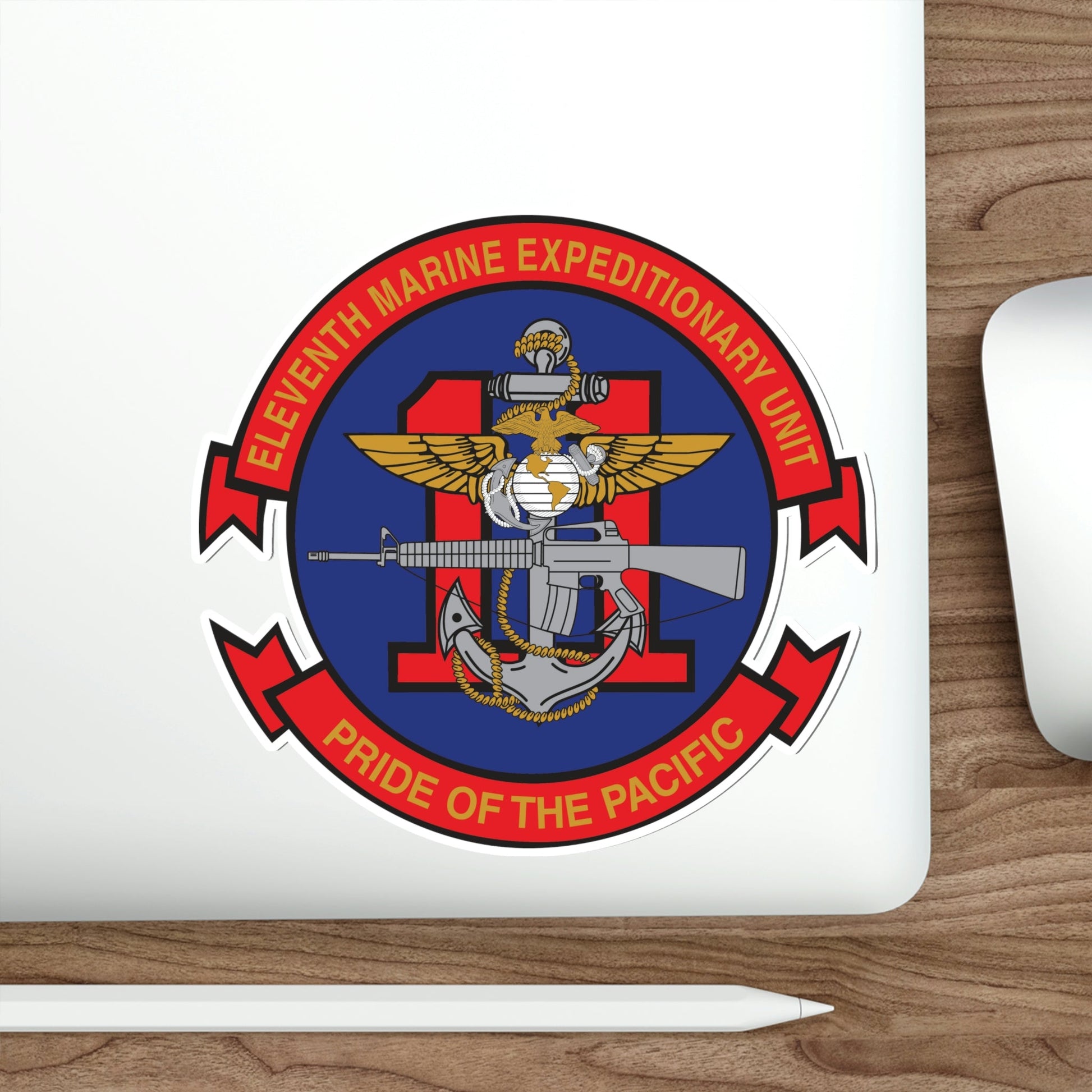 11th MEU (USMC) STICKER Vinyl Die-Cut Decal-The Sticker Space