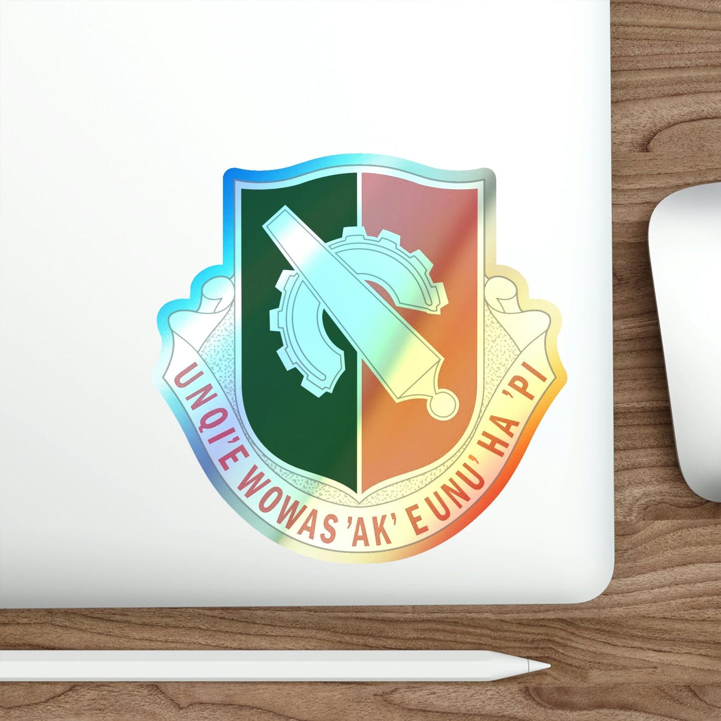 126 Maintenance Battalion (U.S. Army) Holographic STICKER Die-Cut Vinyl Decal-The Sticker Space