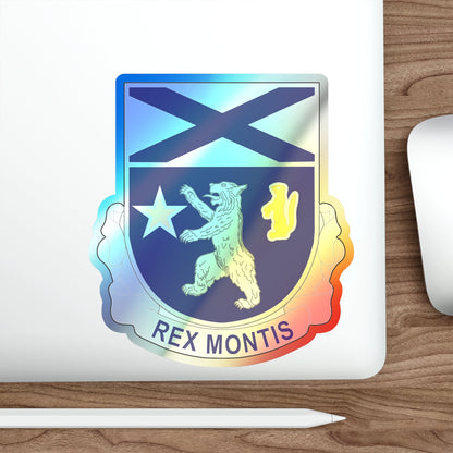 136th Infantry Regiment (U.S. Army) Holographic STICKER Die-Cut Vinyl Decal-The Sticker Space