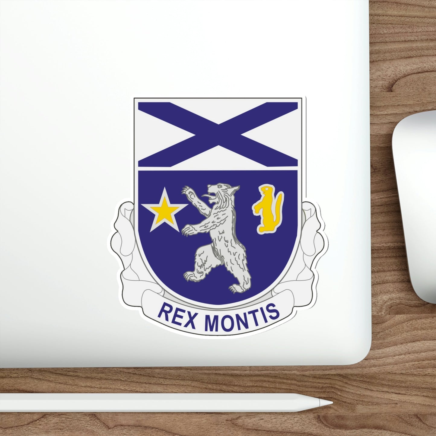 136th Infantry Regiment (U.S. Army) STICKER Vinyl Die-Cut Decal-The Sticker Space