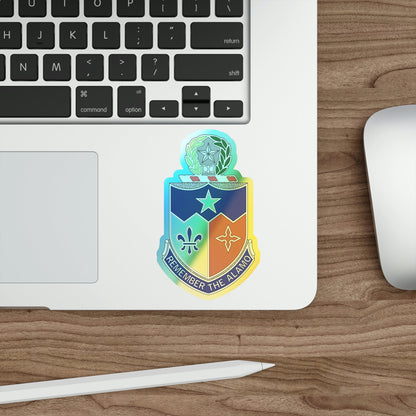 141st Infantry Regiment (U.S. Army) Holographic STICKER Die-Cut Vinyl Decal-The Sticker Space